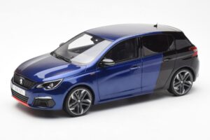 Peugeot 308 GTI Magnetic Blå Svart Otto 1:18 OT922