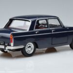 Peugeot 404 Blå Norev 1:18 184836 Metall - image 3 of 7