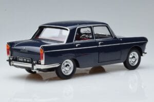 Peugeot 404 Blå Norev 1:18 184836 Metall — bild 3 av 7