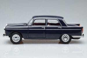 Peugeot 404 Blå Norev 1:18 184836 Metall — bild 4 av 7