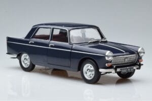 Peugeot 404 Blå Norev 1:18 184836 Metall — bild 5 av 7