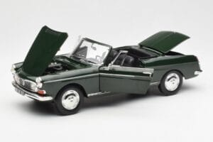 Peugeot 404 Cabriolet Antique Green Begränsad Upplaga Norev 1:18 184829 Metall — bild 2 av 8