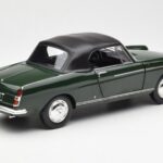 Peugeot 404 Cabriolet Antique Green Begränsad Upplaga Norev 1:18 184829 - image 3 of 8