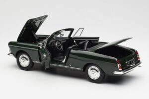 Peugeot 404 Cabriolet Antique Green Begränsad Upplaga Norev 1:18 184829 Metall — bild 5 av 8