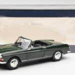 Peugeot 404 Cabriolet Antique Green Begränsad Upplaga Norev 1:18 184829 - image 8 of 8