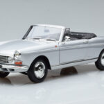 Peugeot 404 Cabriolet Silver Norev 1:18