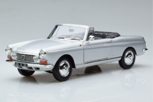Peugeot 404 Cabriolet Silver Norev 1:18