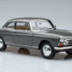 Peugeot 404 Coupe Graphite Grå Norev 1:18 - image 5 of 7