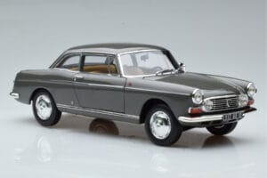 Peugeot 404 Coupe Graphite Grå Norev 1:18 184834 Metall — bild 5 av 7