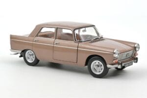 Peugeot 404 Med Husvagn Henon Norev 1:18 184837 Metall — bild 2 av 7