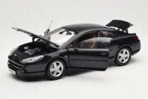 Peugeot 407 Coupé Svart Norev 1:18 184752 Metall — bild 2 av 8