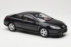 Peugeot 407 Coupé Svart Norev 1:18 184752 Metall — bild 6 av 8