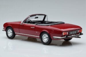 Peugeot 504 Cabriolet Röd Norev 1:18 184818 Metall — bild 7 av 8