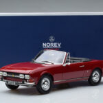 Peugeot 504 Cabriolet Röd Norev 1:18 - image 8 of 8