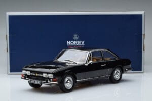 Peugeot 504 Coupe Svart Norev 1:18 184816 Metall — bild 7 av 7