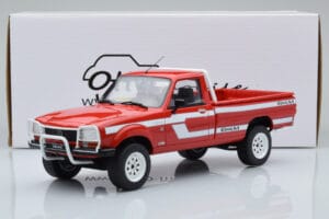 Peugeot 504 Dangel Pickup Röd Otto 1:18 OT436 Resin — bild 6 av 6