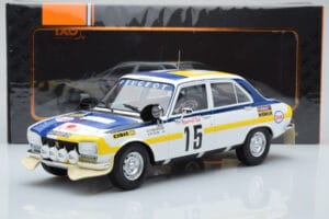 Peugeot 504 Ti #15 B. Consten Rally Morocco 1975 IXO 1:18 18RMC044C Metall — bild 6 av 6