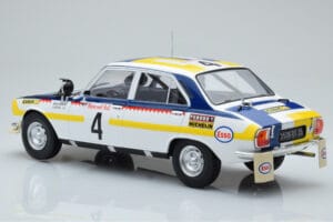 Peugeot 504 Ti #4 T. Makinen / H. Liddon Rally Morocco 1975 IXO 1:18 18RMC044B Metall — bild 5 av 6