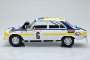 Peugeot 504 Ti #6 H. Mikkola / A. Hertz Rally Morocco 1975 IXO 1:18 18RMC044A Metall — bild 3 av 6