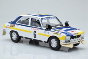 Peugeot 504 Ti #6 H. Mikkola / A. Hertz Rally Morocco 1975 IXO 1:18 18RMC044A Metall — bild 4 av 6