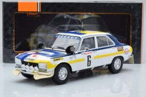 Peugeot 504 Ti #6 H. Mikkola / A. Hertz Rally Morocco 1975 IXO 1:18 18RMC044A Metall — bild 6 av 6