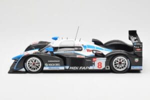Peugeot 908 HDI FAP LMP1 #8 M. Lamy / S. Sarrazin / A. Wurz 5th Place 24 Hours of Le Mans 2008 Minichamps 1:18 150081208 Meta — bild 3 av 6