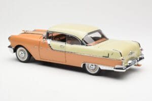 Pontiac Star Chief Hardtop Röd Vit Sun Star 1:18 5043 Metall — bild 7 av 8