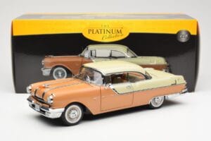 Pontiac Star Chief Hardtop Röd Vit Sun Star 1:18 5043 Metall — bild 8 av 8