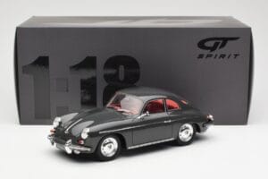Porsche 356B 2000 GS Carrera 2 Grå GT Spirit 1:18 GT793 Resin — bild 6 av 6