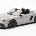 Porsche 718 Spyder Crayon Grå GT Spirit 1:18 GT436