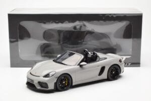 Porsche 718 Spyder Crayon Grå GT Spirit 1:18 GT436 Resin — bild 6 av 6