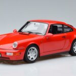 Porsche 911 964 Carrera 2 Röd Norev 1:18 187320 Metall