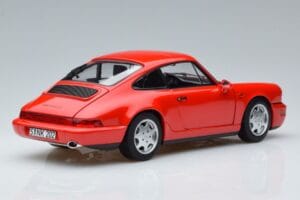 Porsche 911 964 Carrera 2 Röd Norev 1:18 187320 Metall — bild 3 av 7