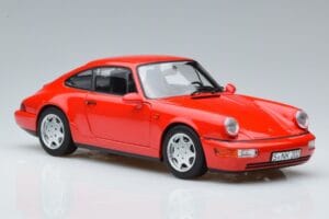Porsche 911 964 Carrera 2 Röd Norev 1:18 187320 Metall — bild 5 av 7