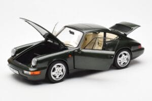 Porsche 911 964 Carrera 4 Grön Metallic Asia Exclusive Norev 1:18 187326 Metall — bild 2 av 8