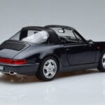 Porsche 911 964 Carrera 4 Targa Blå Norev 1:18 187340 Metall - image 3 of 8