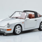 Porsche 911 964 Carrera 4 Targa Polar Silver Norev 1:18