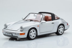 Porsche 911 964 Carrera 4 Targa Polar Silver Norev 1:18