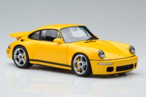 Porsche 911 964 RUF CTR Anniversary Blossom Gul Almost Real 1:18 880301 Metall — bild 6 av 8