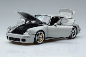 Porsche 911 964 RUF SCR Chalk Grå Almost Real 1:18 880204 Metall — bild 2 av 7