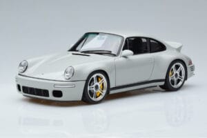 Porsche 911 964 RUF SCR Chalk Grå Almost Real 1:18 880204 Metall