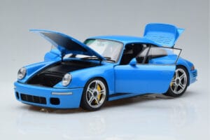 Porsche 911 964 RUF SCR Mexico Blå Almost Real 1:18 880202 Metall — bild 2 av 10