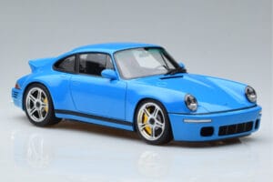 Porsche 911 964 RUF SCR Mexico Blå Almost Real 1:18 880202 Metall — bild 6 av 10