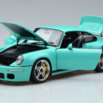 Porsche 911 964 RUF SCR Pearl Mint Grön Almost Real 1:18 - image 2 of 10