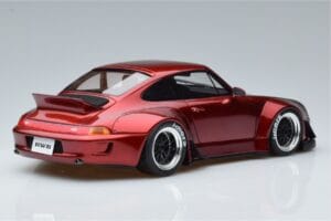 Porsche 911 964 RWB Duck Tail Candy Apple GT Spirit 1:18 GT759 Resin — bild 2 av 6