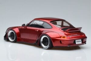 Porsche 911 964 RWB Duck Tail Candy Apple GT Spirit 1:18 GT759 Resin — bild 5 av 6