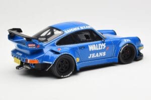 Porsche 911 964 RWB Osho Arrow Blå GT Spirit 1:18 GT448 Resin — bild 2 av 6