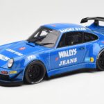 Porsche 911 964 RWB Osho Arrow Blå GT Spirit 1:18 GT448