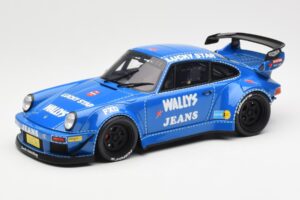 Porsche 911 964 RWB Osho Arrow Blå GT Spirit 1:18 GT448