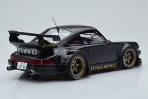 Porsche 911 964 RWB Stella Artois Svart GT Spirit 1:18 GT421 Resin — bild 2 av 6